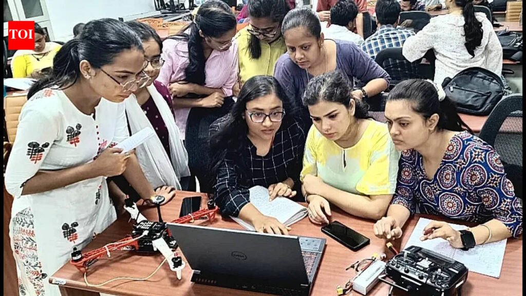 BAU students trained in drone, AI technologies | Patna News