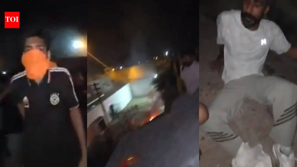 kapurthala jail violence: Clothes on fire, rooftop protests and tear gas: Chaos erupts inside Kapurthala Jail after violent inmate clash | Chandigarh News