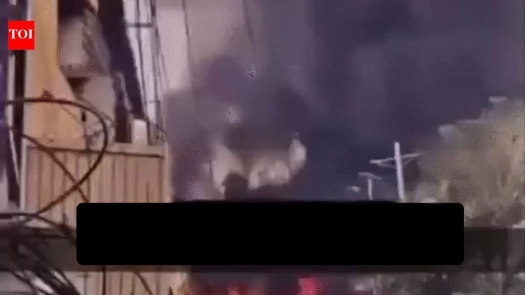 Sirens, smoke and panic: Dramatic videos capture aftermath of Pakistan train explosion; 24 killed