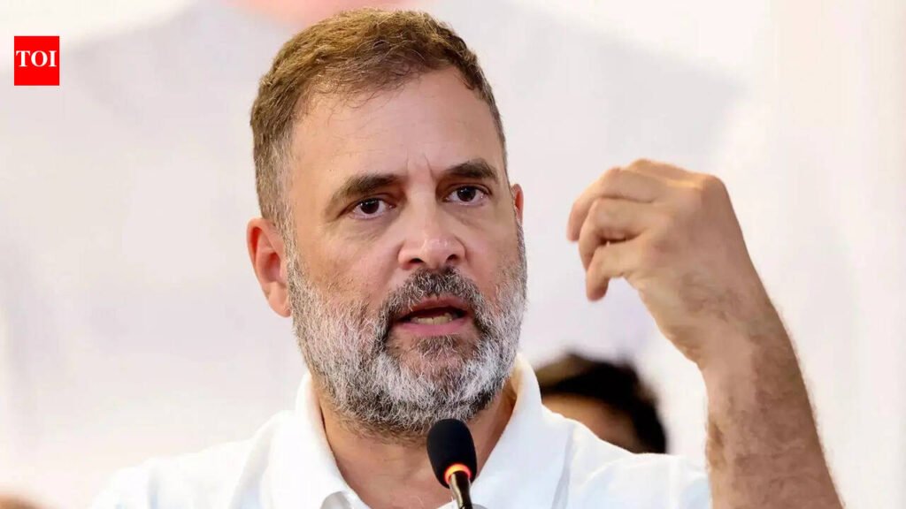 ‘Future of 22 lakh children at stake’: Rahul Gandhi vows continued NEET paper leak protests until Dharmendra Pradhan resigns | India News