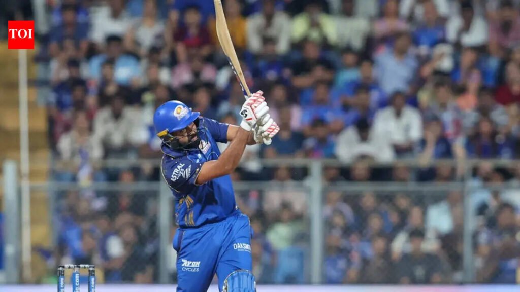 Wankhede goes numb as Rohit Sharma falls for duck in Mumbai Indians’ last league match | Cricket News