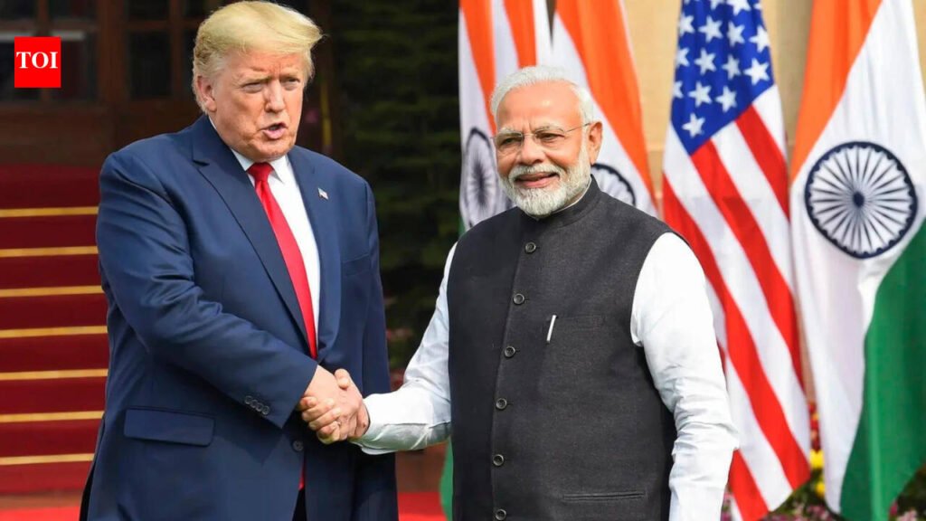 ‘I love Prime Minister Modi’: Donald Trump makes surprise live call during US embassy event in Delhi | India News