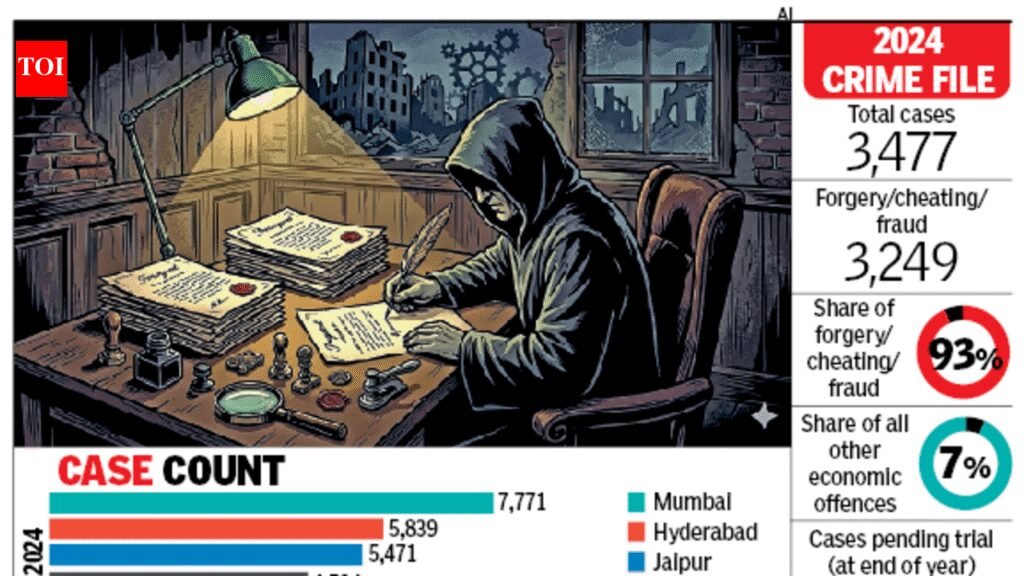 Bengaluru sees 1 economic offence every 2.5 hours | Bengaluru News