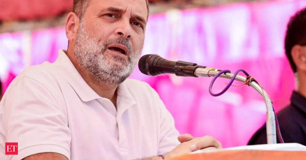 BJP hits back at Rahul Gandhi over ‘NDA govt will fall’ remark, calls it sign of ‘political frustration’