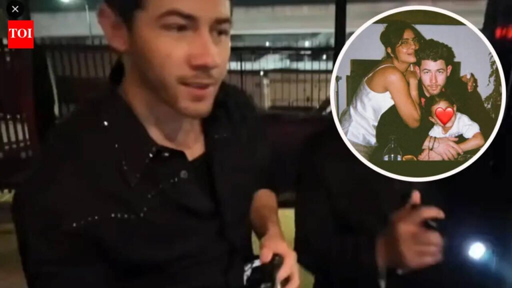 Nick Jonas melts hearts as fans spot phone wallpaper with photo of Priyanka Chopra and daughter Malti Marie – WATCH |