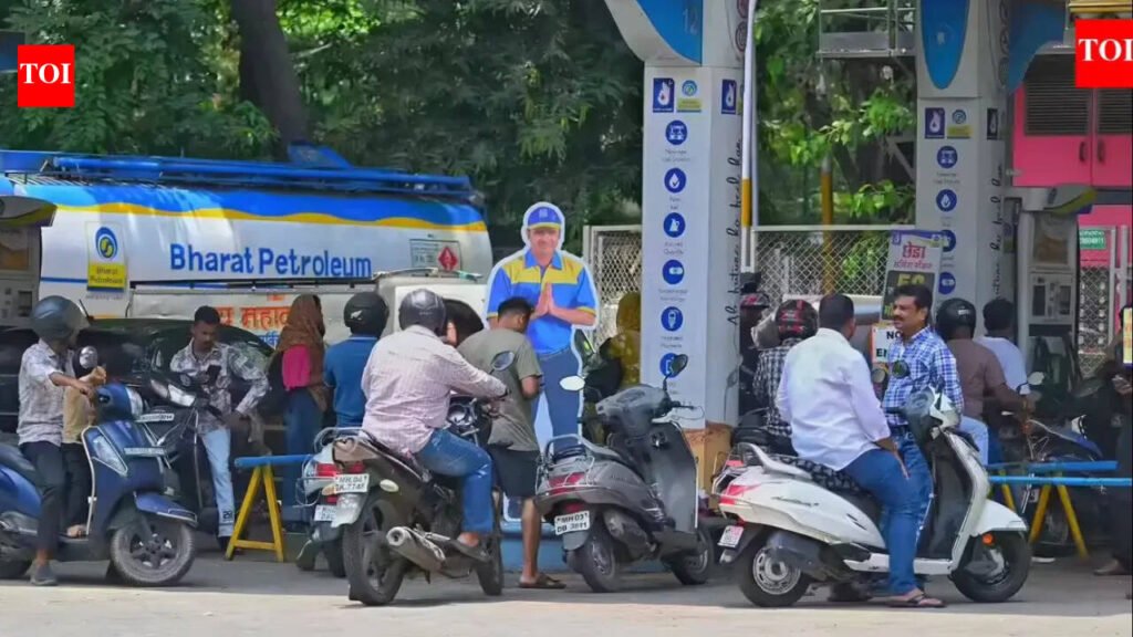 Fuel prices surge again in Mumbai: Petrol croses Rs 111, diesel at Rs 97.83 | Mumbai News
