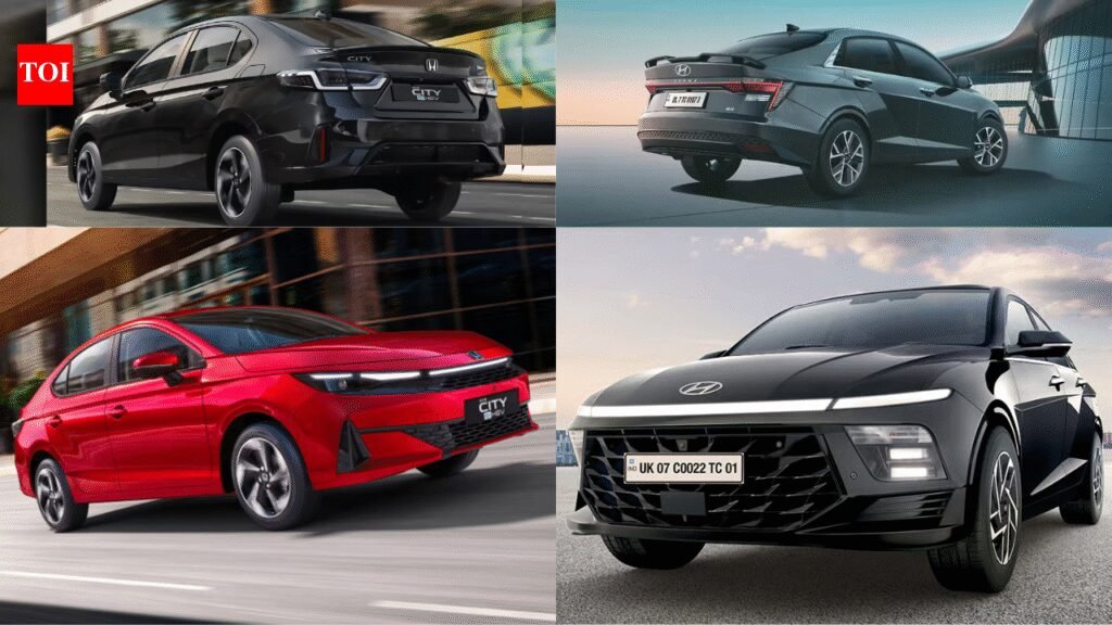 Honda City facelift vs Hyundai Verna facelift: Price, features compared