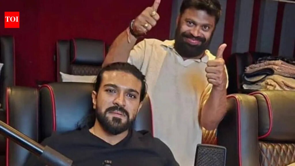 Ram Charan completes ‘Peddi’ dubbing; Shruti Haasan and Janhvi Kapoor shine in ‘Hallallallo’ song |