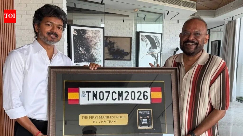 Virat Kohli’s signed bat to GOAT’s ‘CM 2026’ number plate: Vijay’s viral gifts that grabbed attention | Tamil Movie News