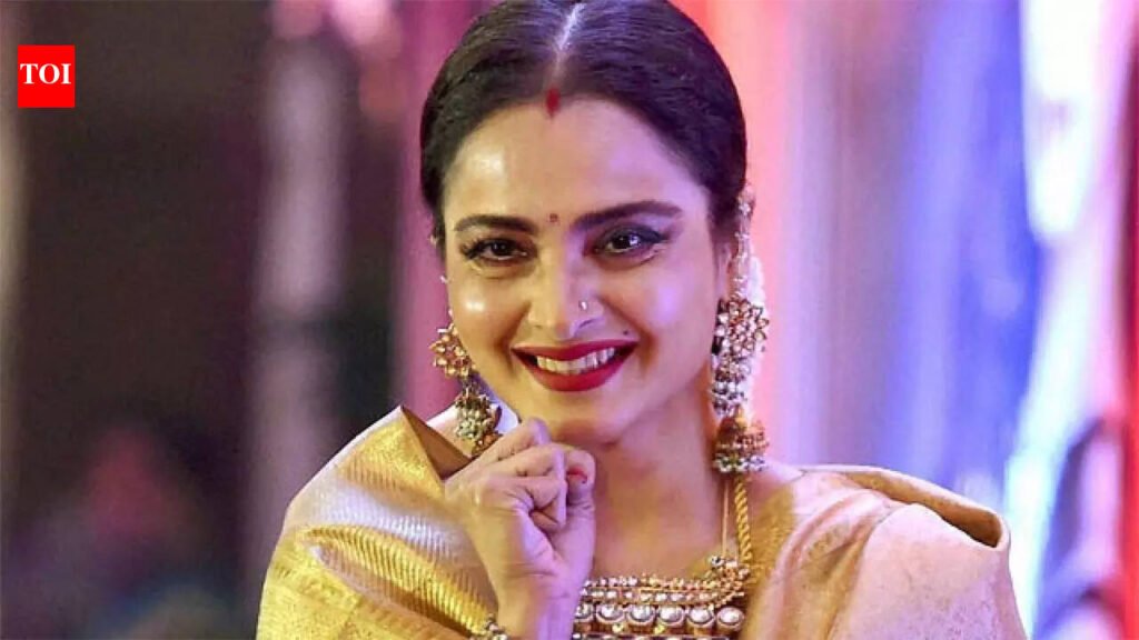 Rekha’s old airport video of ignoring a fan who waited 6 hours sparks intense social media debate – Watch |