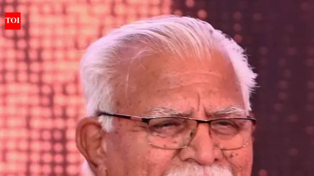 Global crude surge behind fuel price rise: Khattar | Chandigarh News