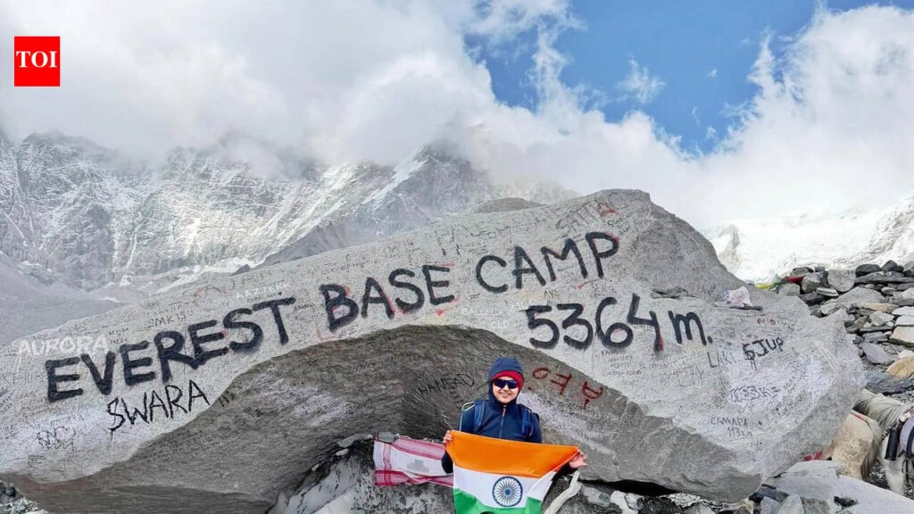 At 8, this Gujarati girl scales Mt Everest base camp | Vadodara News