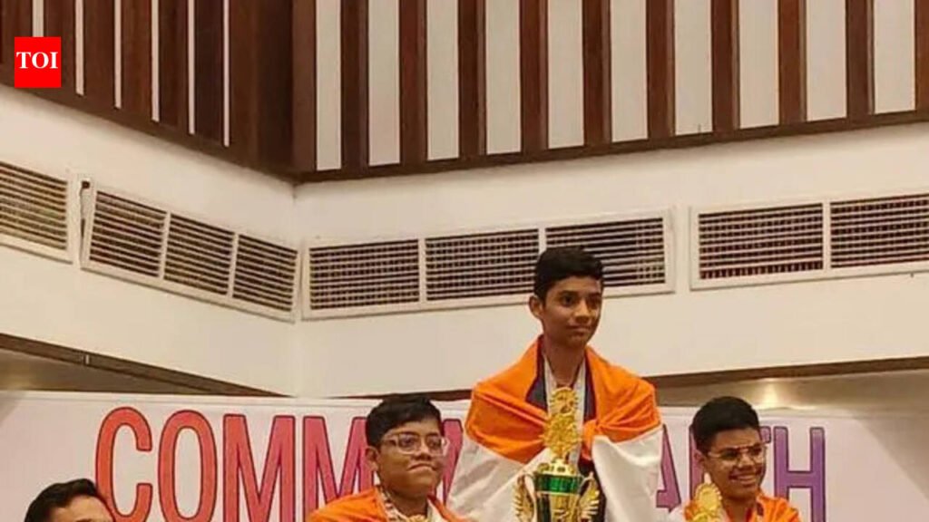 Nagpur’s Knight Shaunak Emerges Commonwealth Chess King in Sri Lanka | Nagpur News