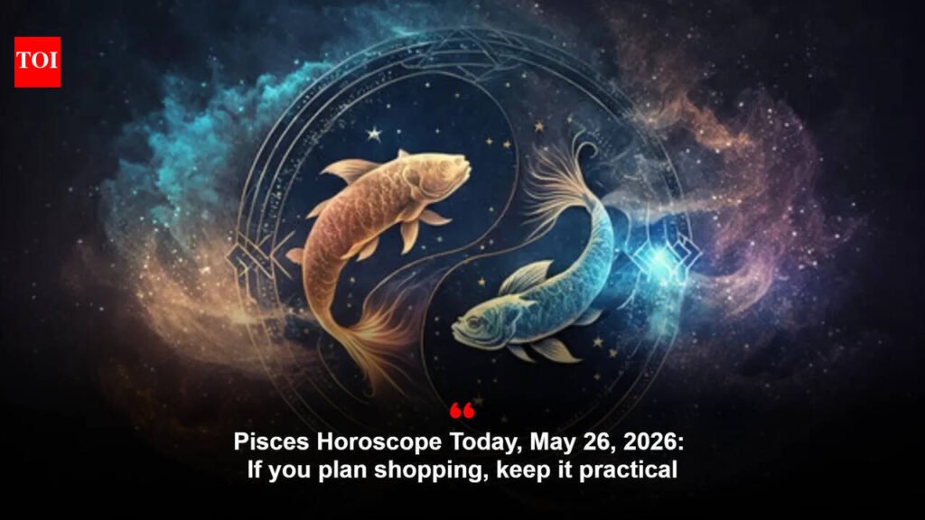 Pisces Horoscope Today, May 26, 2026: If you plan shopping, keep it practical