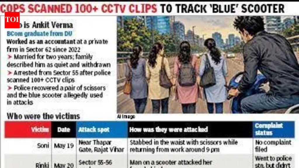 This Noida accountant stabbed 6 random strangers ‘because he hated women’ | Noida News