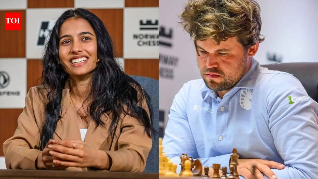 Norway Chess: Divya Deshmukh stuns world champion Ju Wenjun in Armageddon; Magnus Carlsen handed shock defeat | Chess News