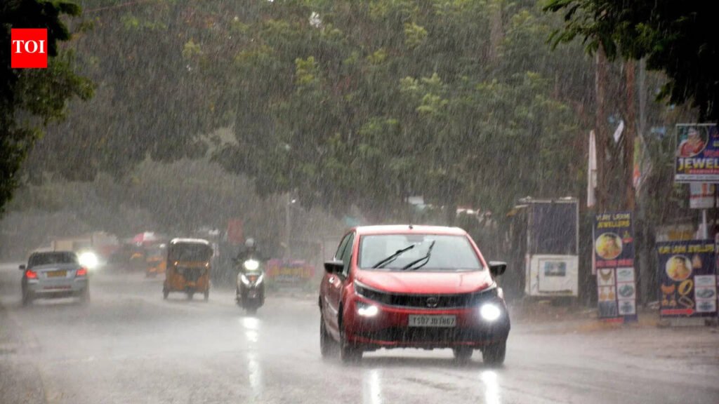 Rains offer brief respite amid intense heat | Hyderabad News