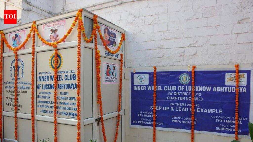 PGI gets kiosk for lactating moms | Lucknow News