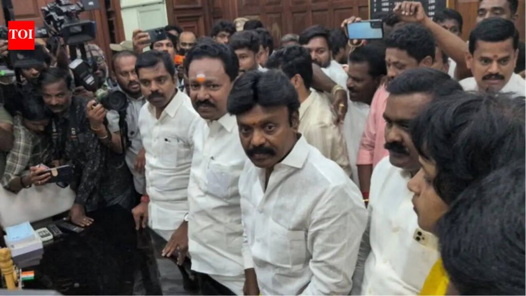 Tamil Nadu Speaker accepts Esakki Subbaiah’s resignation after initial rejection | India News