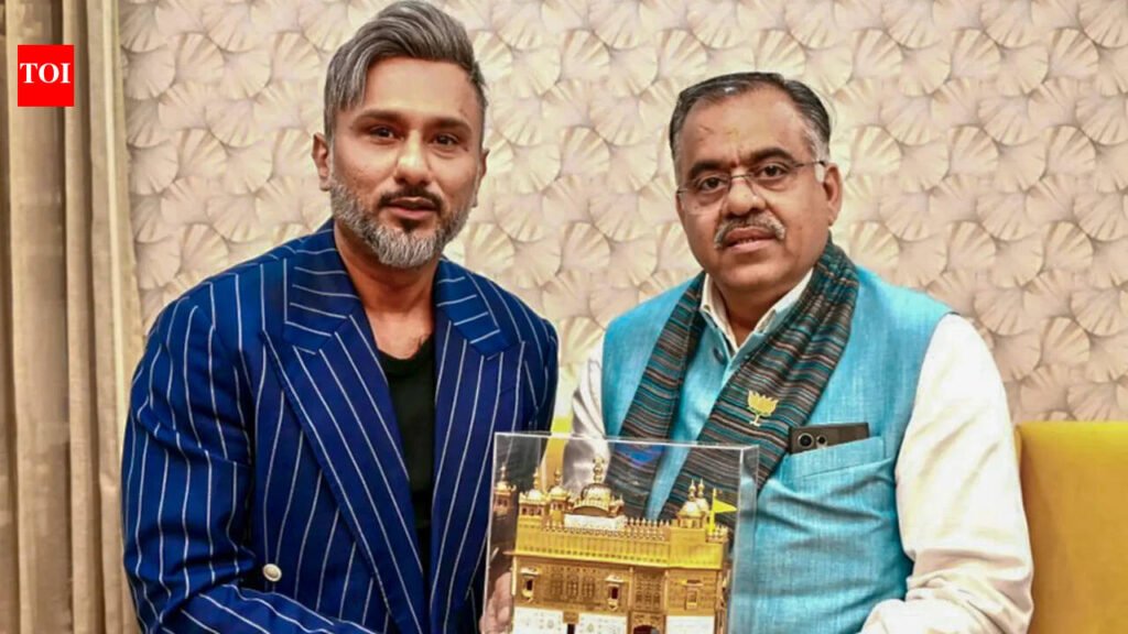 Honey Singh appears with BJP’s Tarun Chugh in anti-drug message in Punjab: ‘You can make a comeback too’ | India News