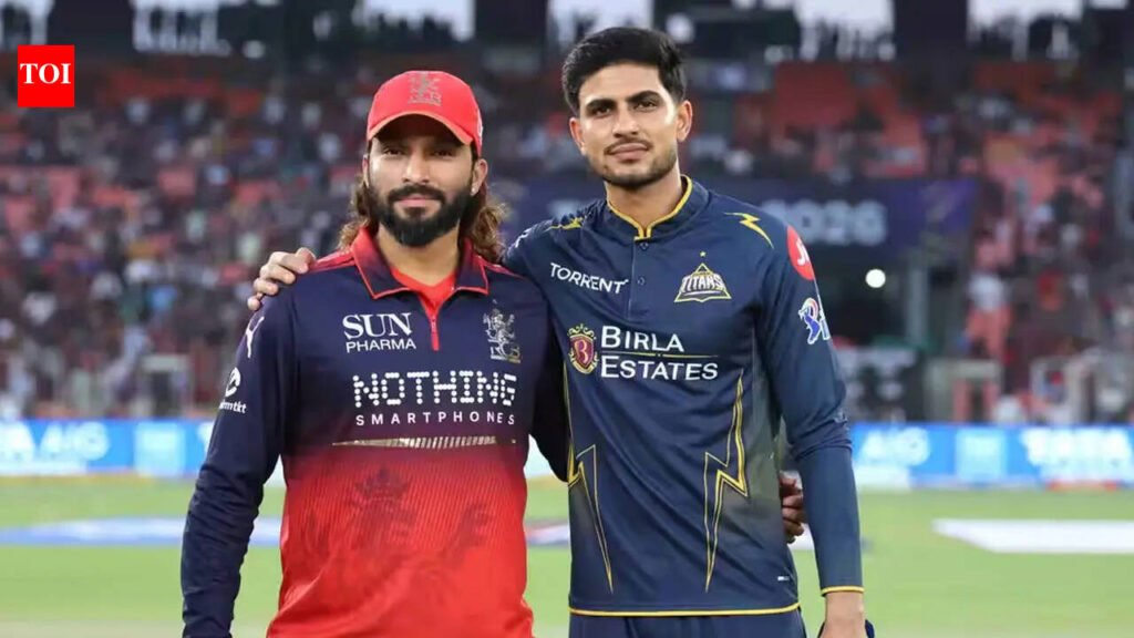 RCB vs GT Live Score, IPL 2026 Qualifier 1: Royal Challengers Bengaluru and Gujarat Titans battle for direct entry into final