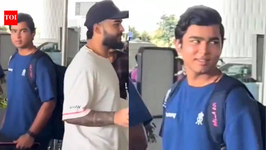 Vaibhav Sooryavanshi: IPL 2026: Vaibhav Sooryavanshi gives captain Riyan Parag an ‘awkward’ stare after ‘hum nahi hai film star’ remark – Watch | Cricket News