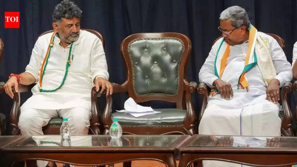 ‘No reality’: Congress high command says no tussle between Sidda, DKS for Karnataka CM post | India News