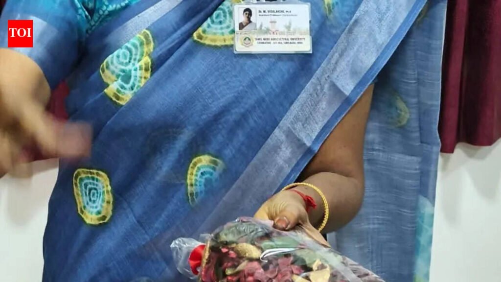 India dominates global dried flower exports; potpourri leads shipments: TNAU | Coimbatore News