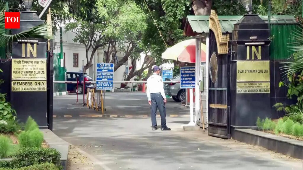 No fresh FIR against Gymkhana Club, Delhi Police clarifies | Delhi News