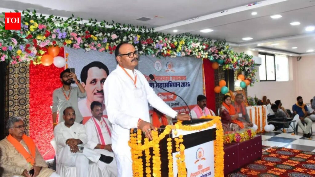 ‘One district one med college’ replaced SP’s ‘one district one mafia raj’: Pathak | Kanpur News