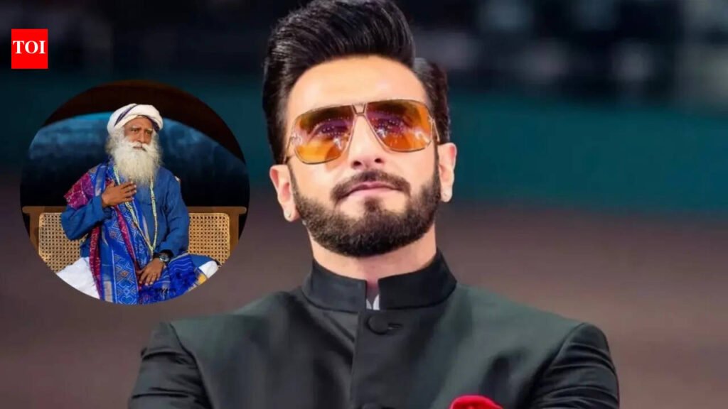 Amid ‘Don 3’ controversy, Ranveer Singh finds himself in spiritual discussion with Sadhguru, asks, ‘what is the purpose of life?’ | Hindi Movie News