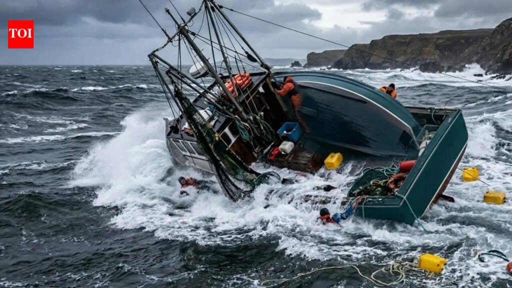 Fisherman dies after boat capsizes off Mumbai Coast | Mumbai News
