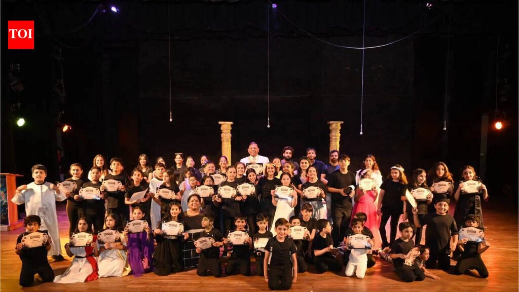 Theatre workshop for kids concludes | Lucknow News