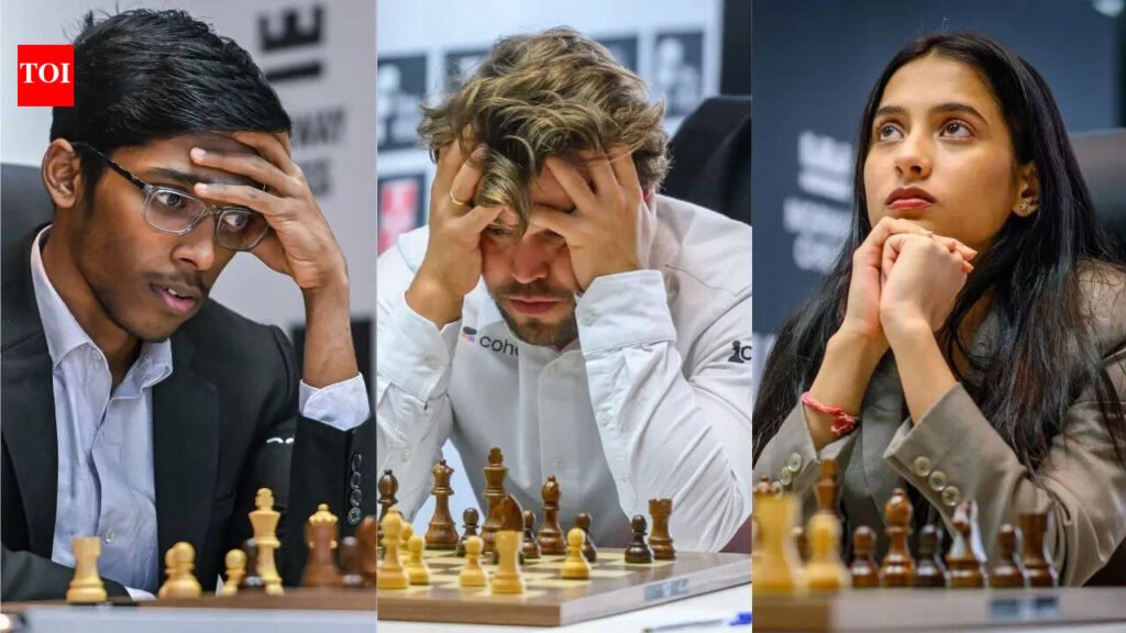Norway Chess: R Praggnanandhaa shocks World No. 1 Magnus Carlsen in classical; 3rd straight Armageddon win for Divya Deshmukh | Chess News