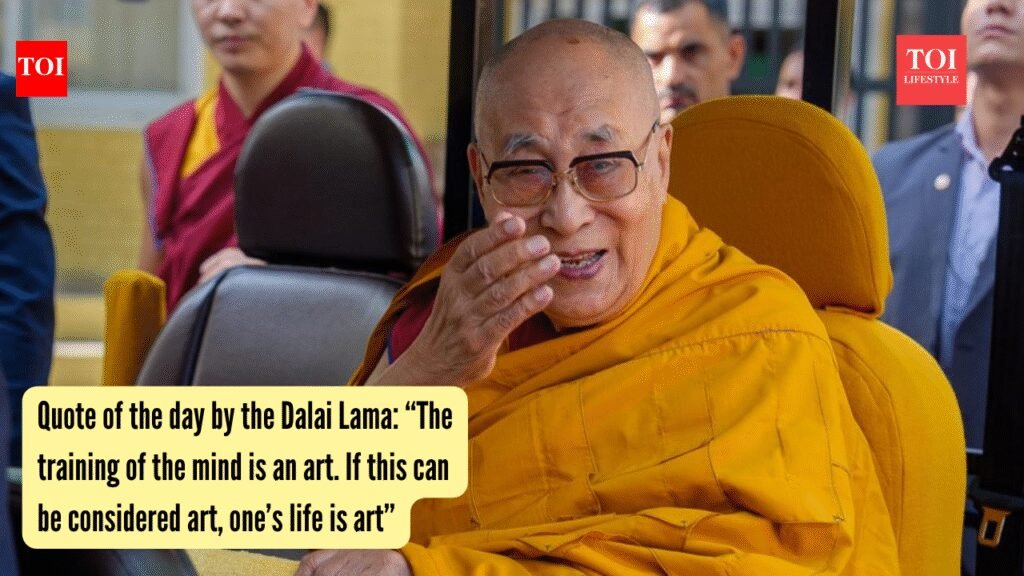 “The training of the mind is an art. If this can be considered art, one’s life is art”