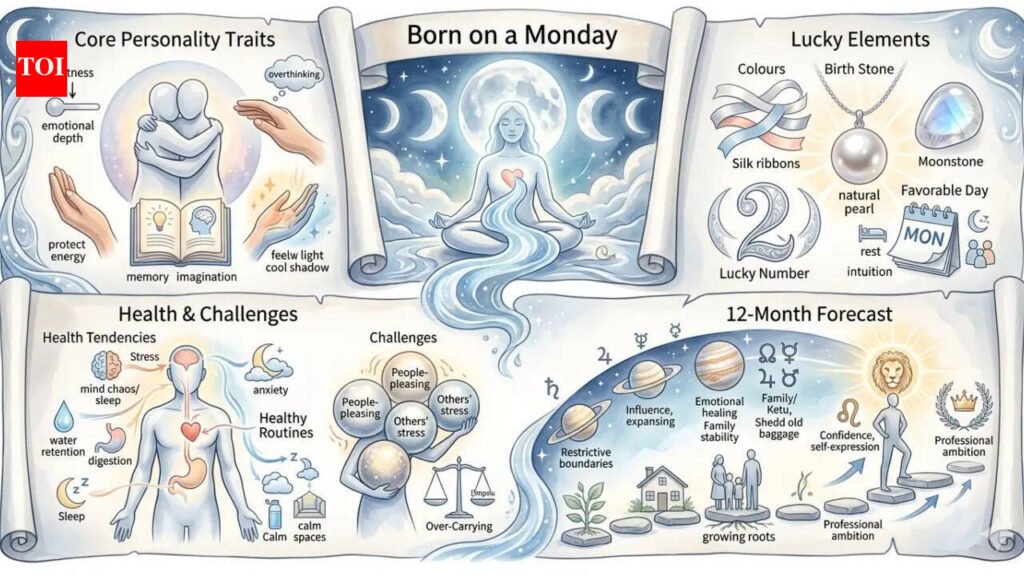 Born on a Monday? What it reveals about your personality, money, love and future