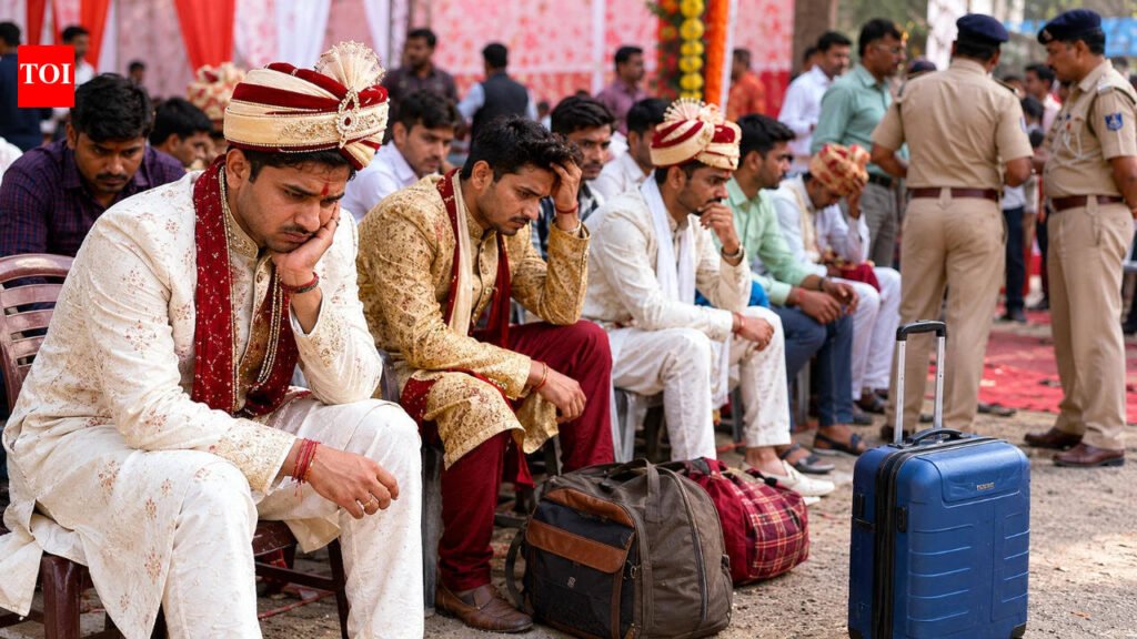42 grooms for 0 brides: Mass wedding con in MP’s Dewas leaves baraatis high & dry | Indore News