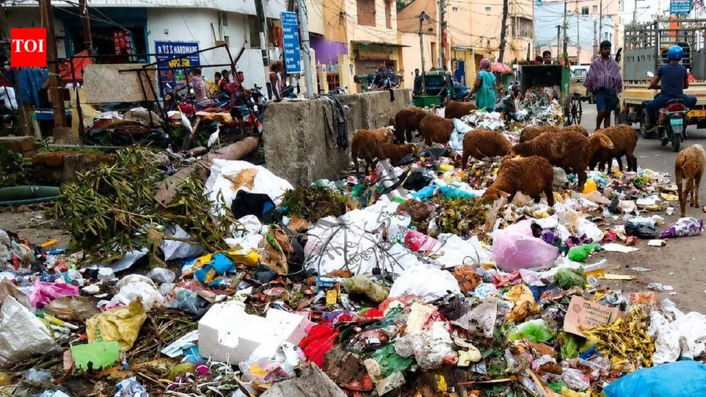 Box drain road turns into garbage dump, hits commuting | Bhubaneswar News