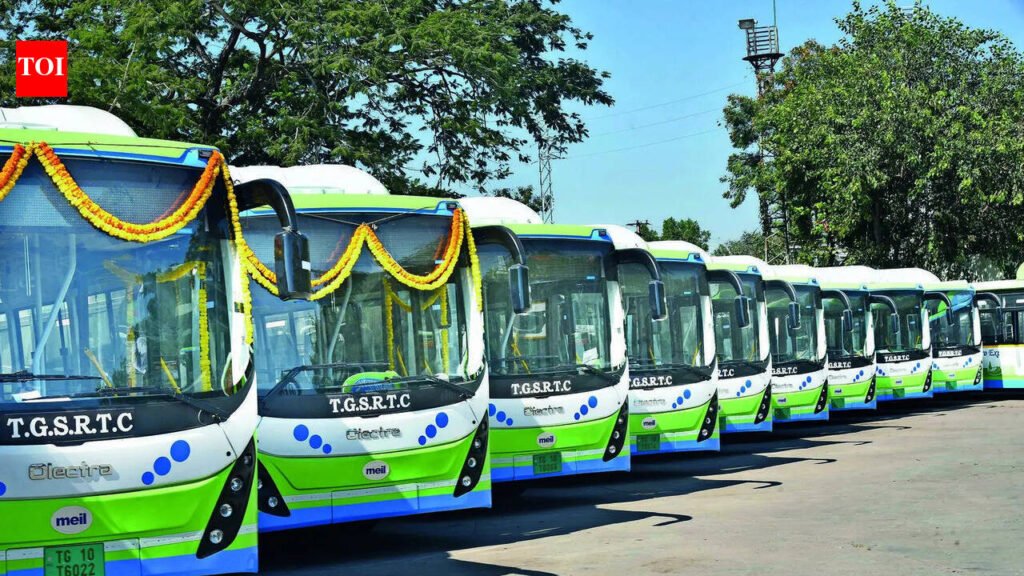 RTC shifts into high gear on green transition | Hyderabad News