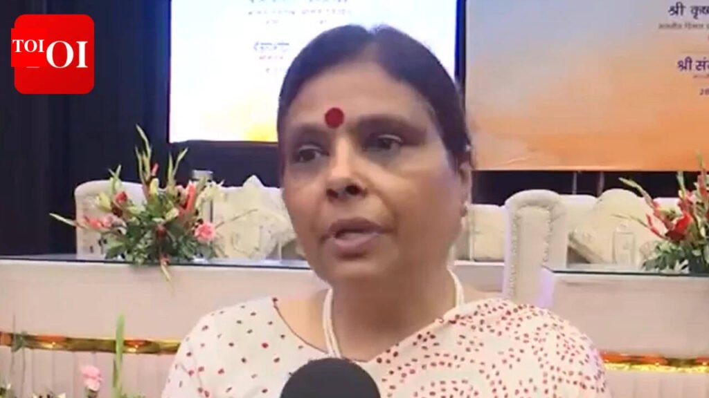 Breaking barriers: Haryana BJP names Archana Gupta as second female leader in 40 years | Chandigarh News