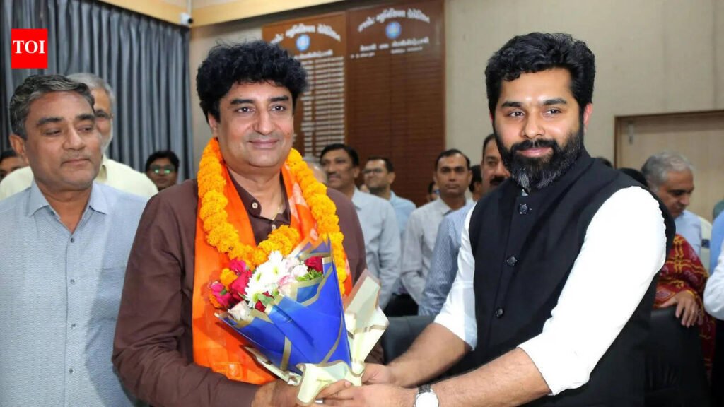 Rajkot BJP power play ends with surprise pick Nehal Shukla as mayor | Rajkot News