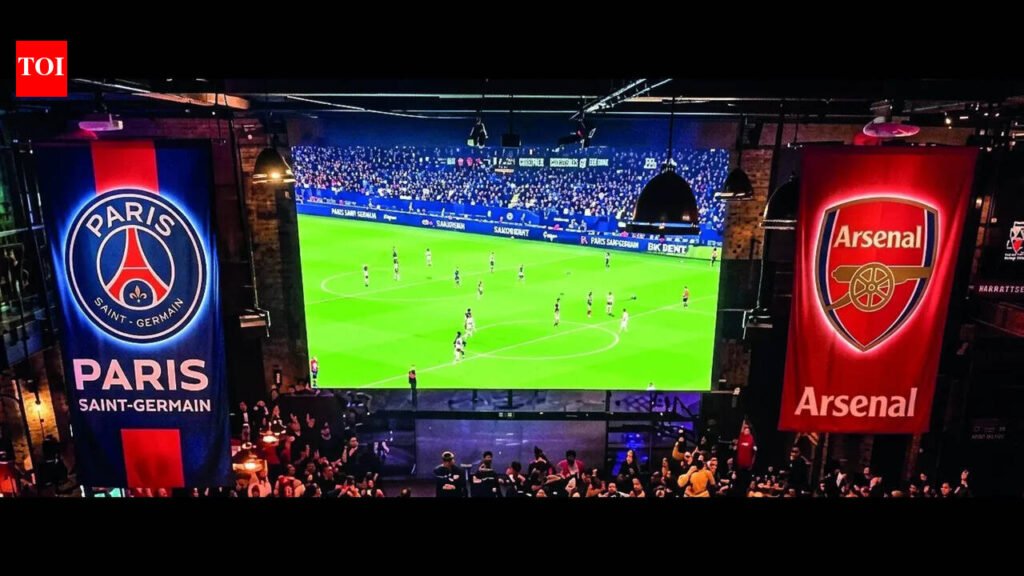 Big screenings, louder screams: Inside the PSG vs Arsenal Champions League final watch parties | Hyderabad News