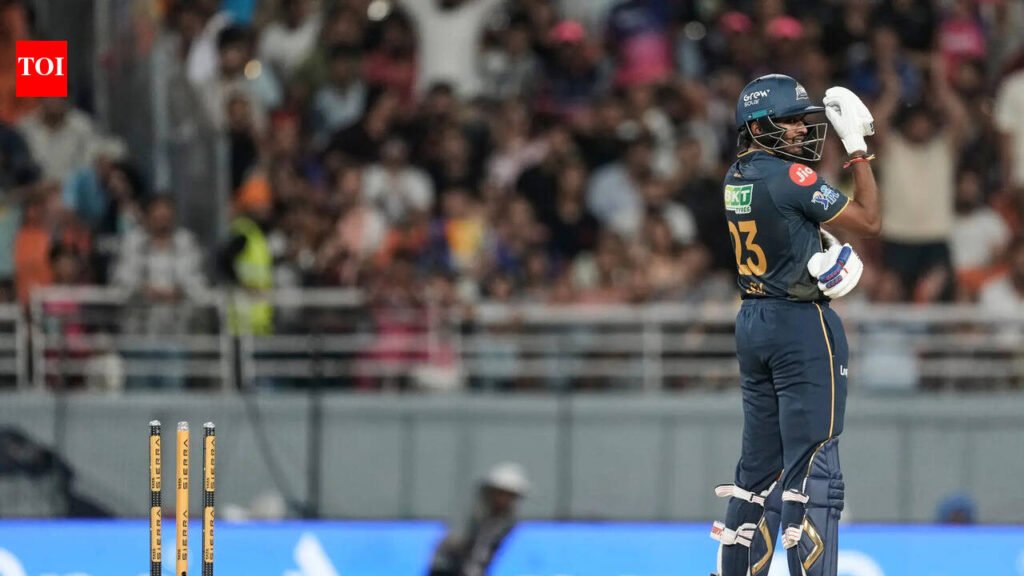 ‘I might have to tape his hand’: Shubman Gill’s hilarious reaction to Sudharsan’s hit-wicket dismissal | Cricket News