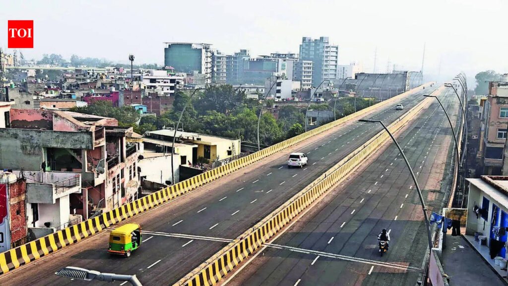 Bhangel flyover to soon have sound barriers, Noida looks for company | Noida News