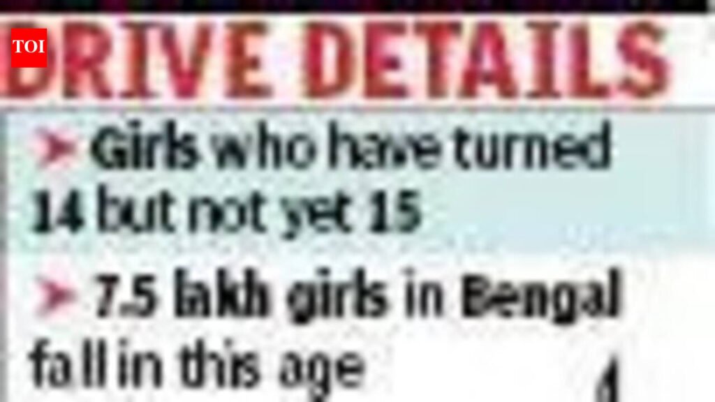 State to launch HPV vaccination drive today | Kolkata News