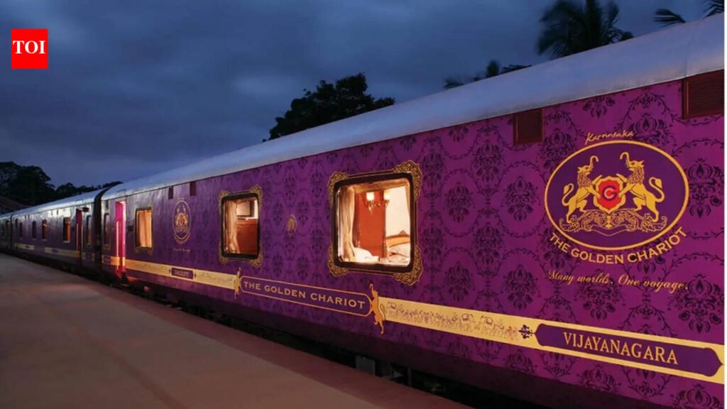 Luxury rail: Golden Chariot to reduce fares by 20% this year in Karnataka | Bengaluru News