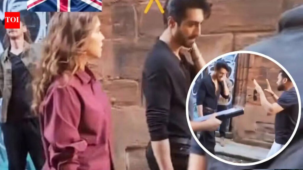 Ali Abbas Zafar: Ahaan Panday and Sharvari SPOTTED filming Ali Abbas Zafar’s next; FIRST LOOK from sets leaks online- WATCH | Hindi Movie News