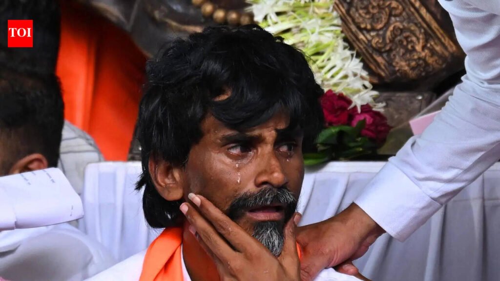 Talks with Vikhe Patil fail, Jarange firm on indefinite hunger strike from Saturday | Pune News
