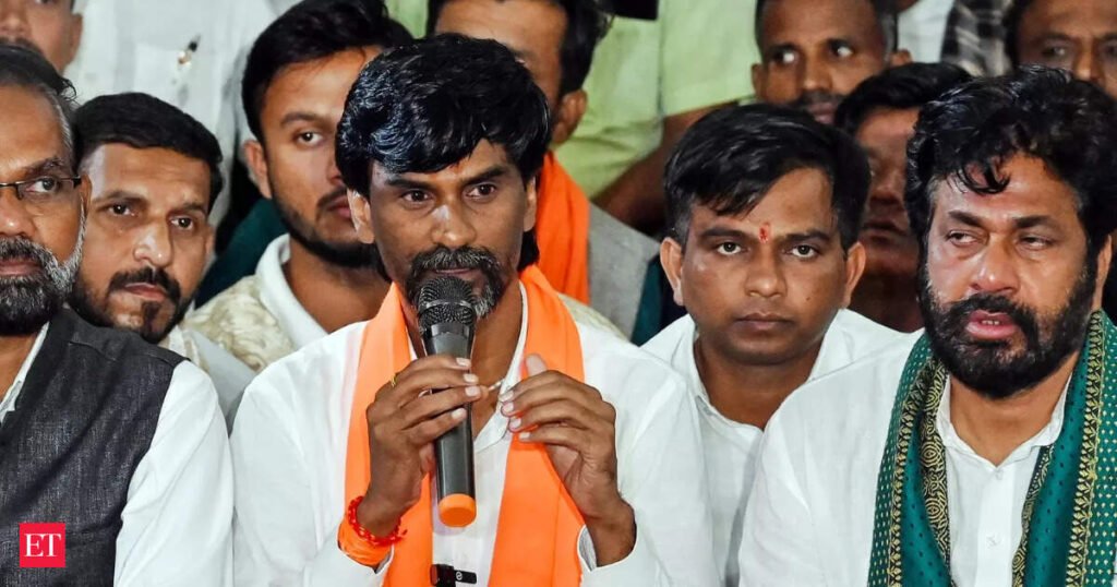Maratha quota: Manoj Jarange ends fast after talks with govt delegation