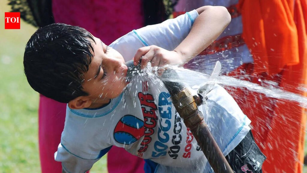 Walled City residents struggle for water as temperature soars | Jaipur News